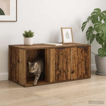 Mobile per gatti Legno antico 100 x 49 x 45 cm