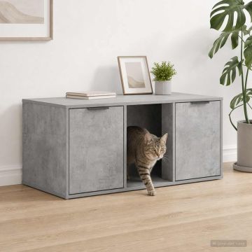 Mobile per gatti Grigio Cemento 100 x 49 x 45 cm