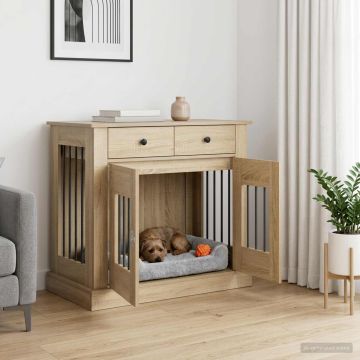 Mobile da cassa per cani Rovere Sonoma 90 x 47,5 x 80 cm