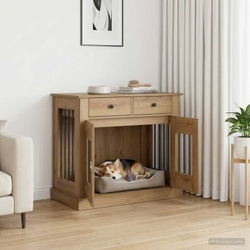 Mobile da cassa per cani Rovere Artigianale 90 x 47,5 x 80 cm