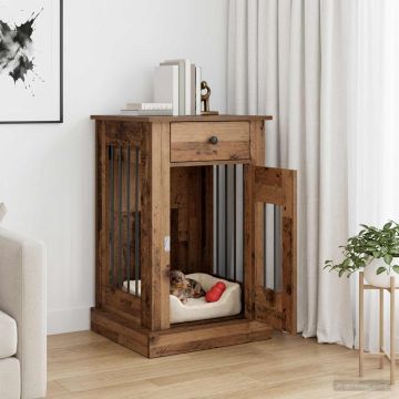 Mobile da cassa per cani Legno antico 50 x 47,5 x 80 cm