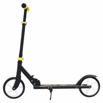 Monopattino per Bambini a 2 Ruote Manubrio Regolabile Giallo