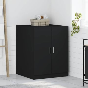 Mobile per Lavatrice Nero 71x71,5x91,5 cm
