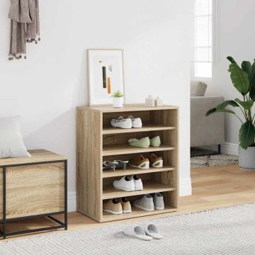 Armadi per scarpe 60 x 35 x 70 cm Rovere Sonoma