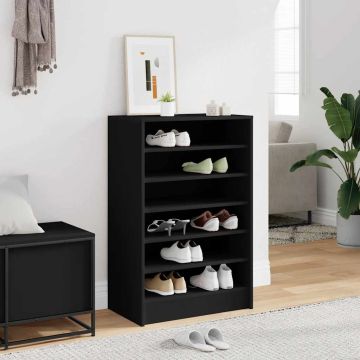 Armadi per scarpe 60 x 35 x 92 cm Nero