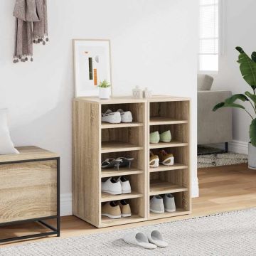 Armadi per scarpe 31,5 x 35 x 70 cm Rovere Sonoma
