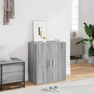 Armadi per scarpe 60 x 35 x 70 cm Sonoma grigio