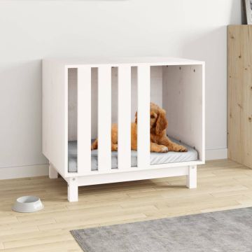 Cuccia per cani Bianco 60 x 45 x 57 cm