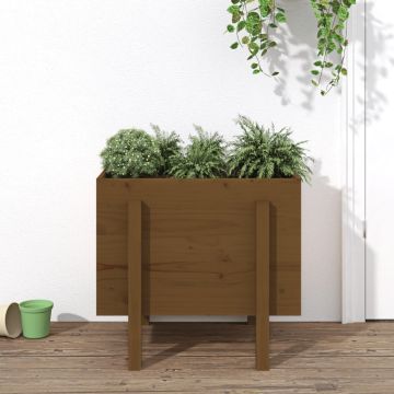 Fioriera da Giardino Ambra 62x50x57 cm Legno Massello di Pino