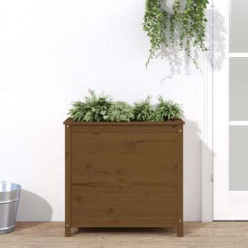 Fioriera da Giardino Ambra 82,5x40x78 cm Legno Massello di Pino