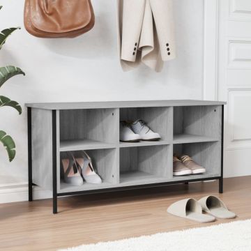 Mobile per scarpe Sonoma grigio