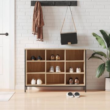 Mobile per scarpe Rovere Sonoma 9 scomparti