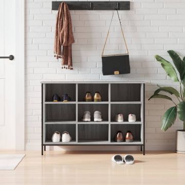 Mobile per scarpe Sonoma grigio
