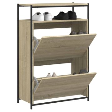 Mobile per scarpe Rovere Sonoma 0