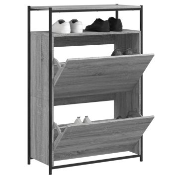 Mobile per scarpe Sonoma grigio