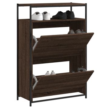 Mobile per scarpe Rovere Marrone 50