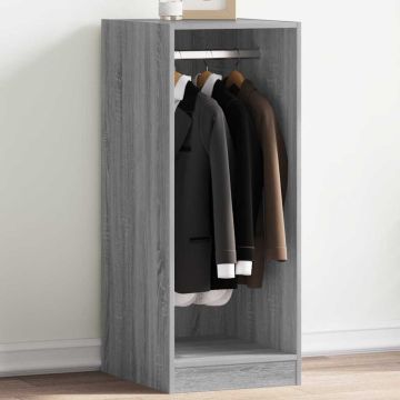 Armadio Grigio Sonoma 48x41x102 cm in Legno Multistrato