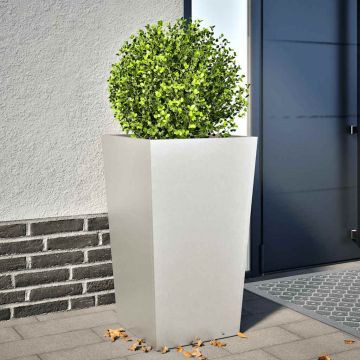 Fioriera da Giardino 45x45x75 cm in Acciaio Inox