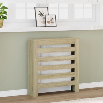 Copertura per radiatori Rovere Sonoma 78 x 20 x 82 cm