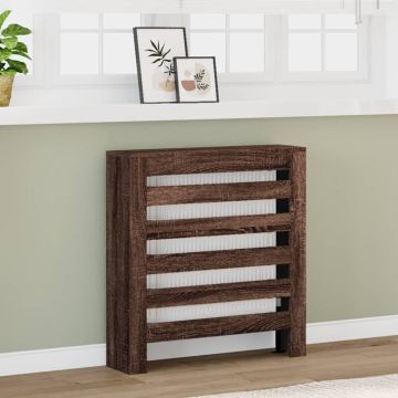 Copertura per radiatori Rovere Marrone Legno ingegnerizzato