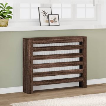 Copertura per radiatori Rovere Marrone 104 x 20 x 82 cm