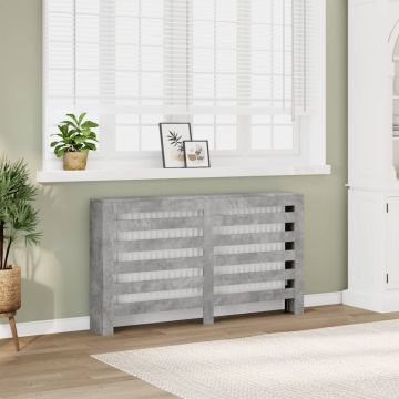 Copertura per radiatori Grigio Cemento 149 x 20 x 82 cm