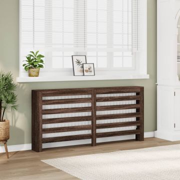 Copertura per radiatori Rovere Marrone 175 x 20 x 82 cm