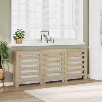Copertura per radiatori Rovere Sonoma 205 x 21,5 x 83,5 cm