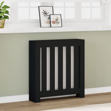 Copertura per radiatori Nero 78 x 20 x 82 cm
