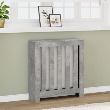 Copertura per radiatori Grigio Cemento 78 x 20 x 82 cm