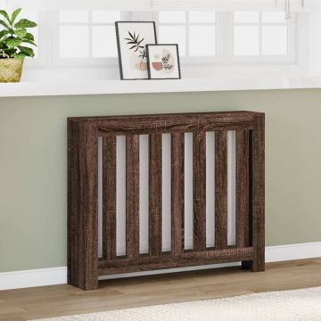 Copertura per radiatori Rovere Marrone 104 x 20 x 82 cm