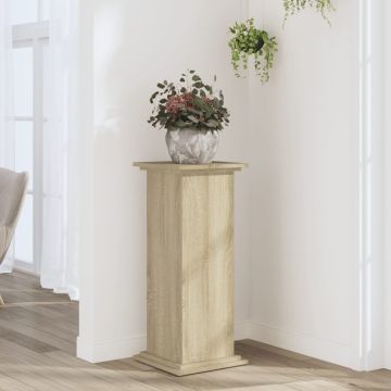 Supporto per piante Rovere Sonoma 33 x 33 x 80 cm