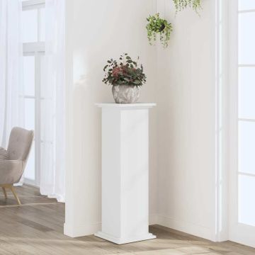 Supporto per piante Bianco 33 x 33 x 100 cm