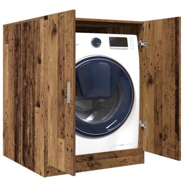 Mobile per Lavatrice Legno Antico 70,5x71,5x91,5 cm