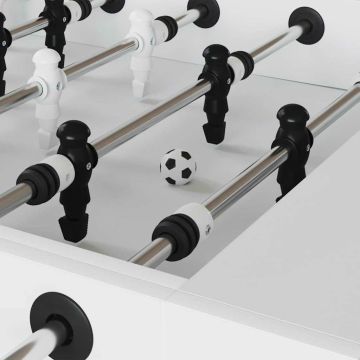 Calcio da Tavolo 12 pz Bianco 3,6 x 3,6 cm Polipropilene