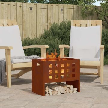 Braciere Marrone 50 x 30 x 40 cm Acciaio