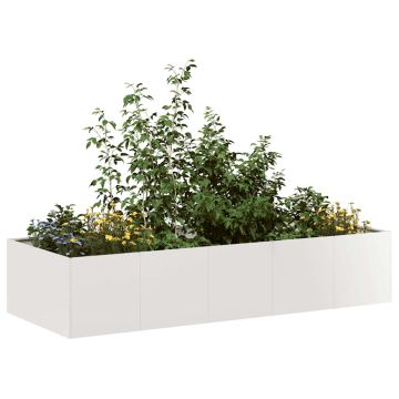 Fioriera 200x80x40 cm in Acciaio Inox