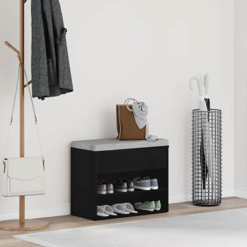Panca per scarpe 60 x 30 x 45 cm Legno ingegnerizzato