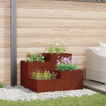 Vaso da giardino Ruggine 100 x 100 x 60 cm