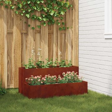 Vaso da giardino Ruggine 100 x 60 x 45 cm