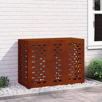 Copertura per condizionatore d'aria Ruggine 110 x 50 x 80 cm
