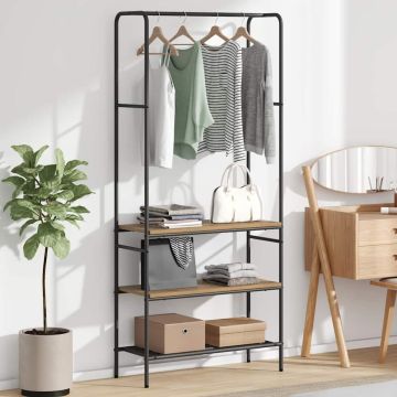 Stendibiancheria Rovere Artigianale 77 x 30 x 171 cm