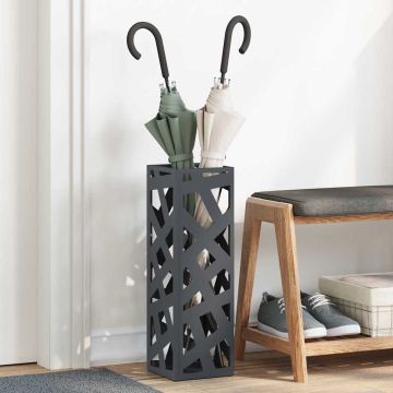Stand per Ombrelli da Pioggia Antracite 15,5 x 15,5 x 49 cm