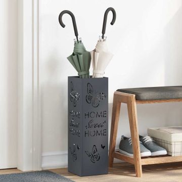 Stand per Ombrelli da Pioggia Antracite 15,5 x 15,5 x 49 cm