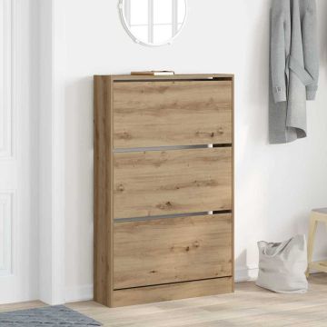 Mobile per scarpe 80 x 21 x 125,5 cm Legno ingegnerizzato
