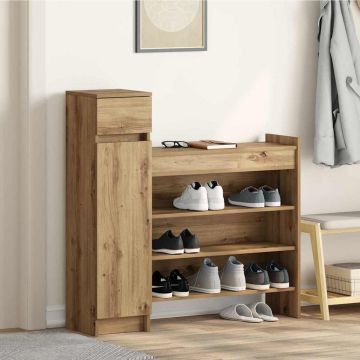 Mobile per scarpe Rovere artigianale 100,5 x 28 x 100 cm