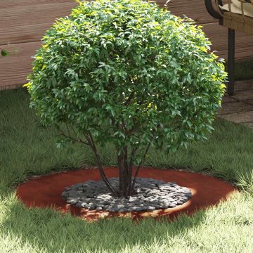 adatto per Anello d'Albero Piatto Ruggine Ø40/70 cm