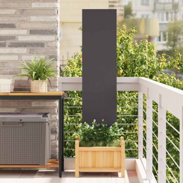 Schermo per privacy in giardino Traforo Nero 32 x 140 cm