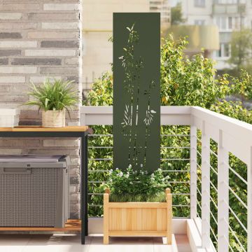 Schermo per privacy in giardino Oliver verde 32 x 140 cm