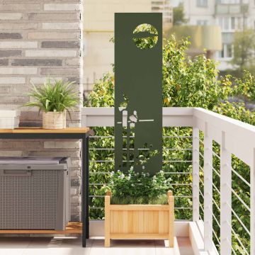 Schermo per privacy in giardino Oliver verde 32 x 140 cm